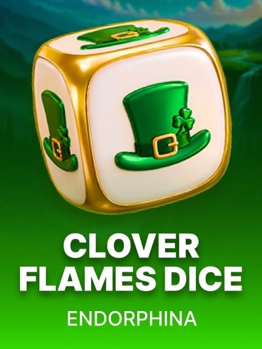 Clover Flames Dice game icon
